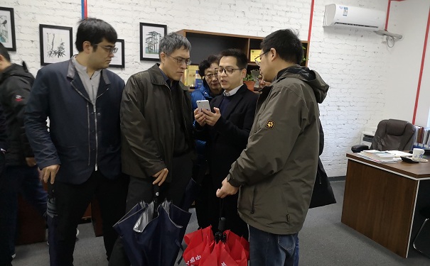 江苏省科技厅领导视察苏州智为铭略指导交流