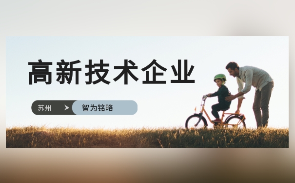 高新技术企业申报