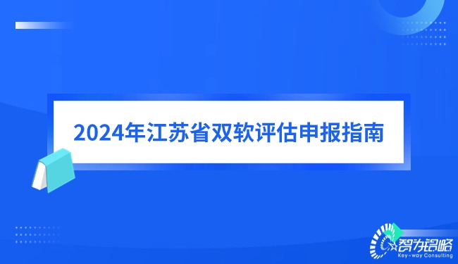 2024年江苏省双软评估申报指南